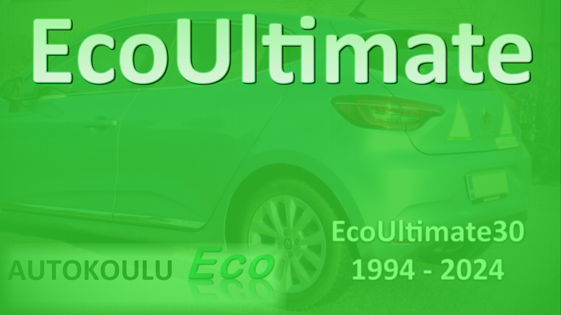 EcoUltimate30 - the best driving training and enough practice